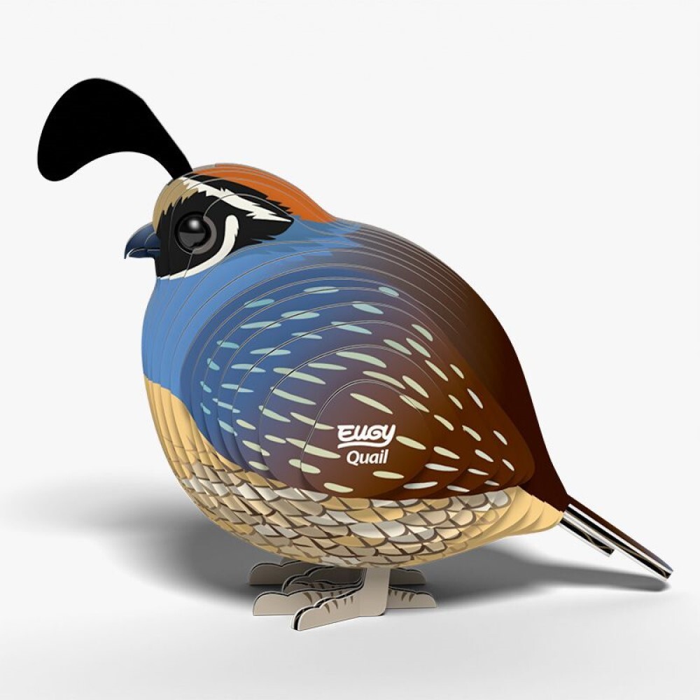 EUGY 3D Cardboard Kit Set Model - 129 Quail