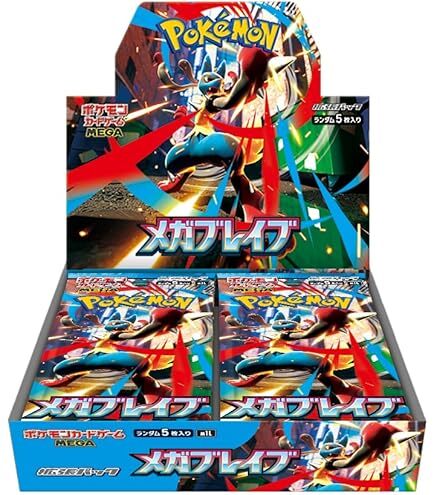 寶可夢卡牌遊戲:MEGA -M1L メガブレイブ 擴充包 (日版) (原盒)