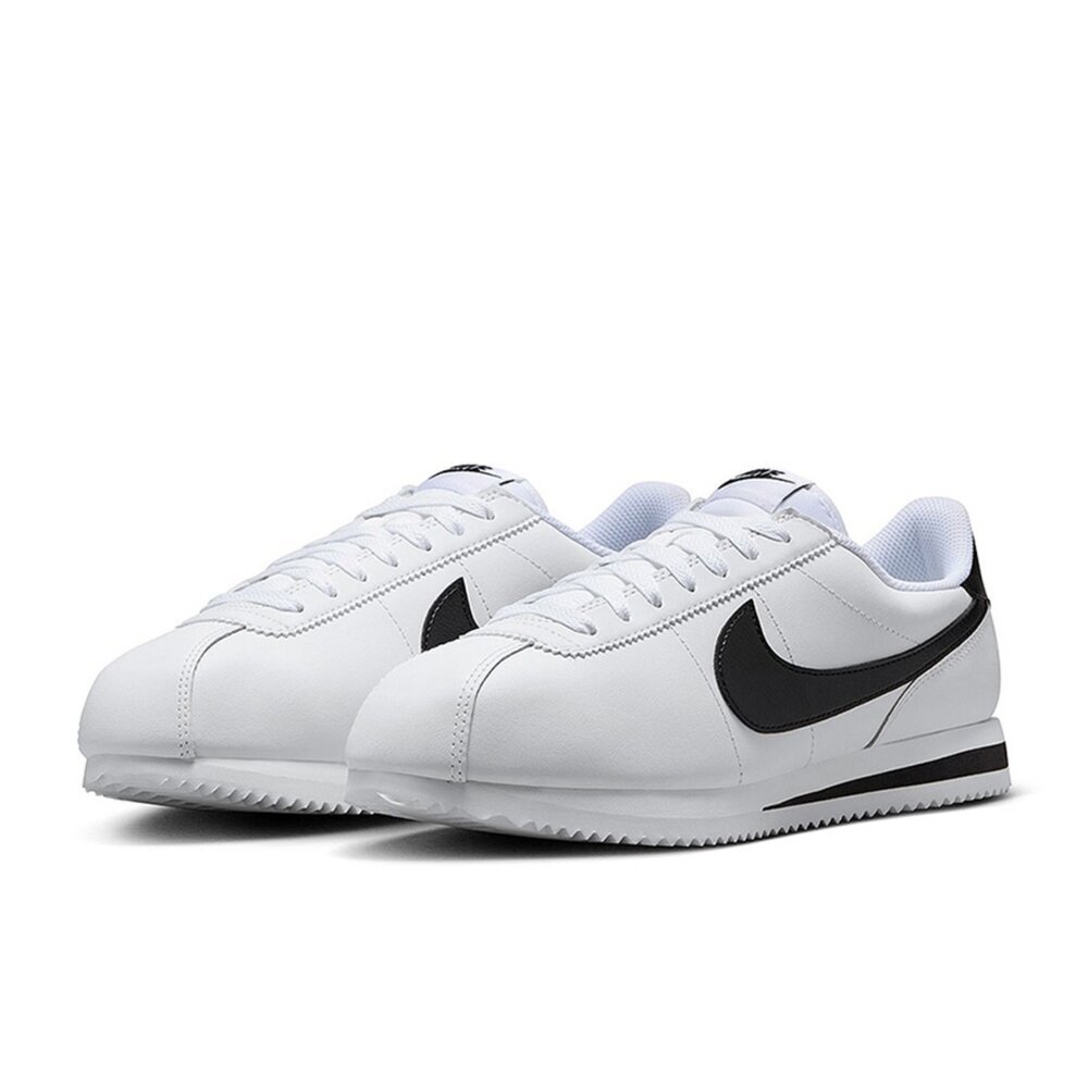 W Nike Cortez Leather White Black 白黑 阿甘鞋 女鞋 DN1791-107