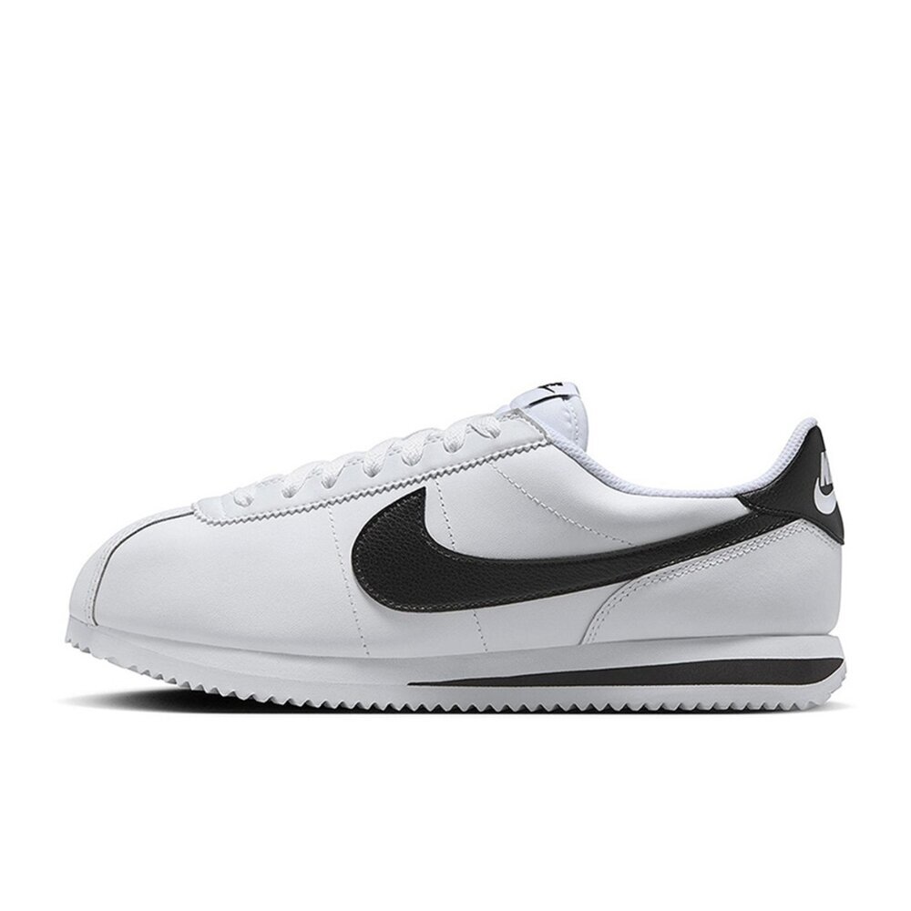 W Nike Cortez Leather White Black 白黑 阿甘鞋 女鞋 DN1791-107