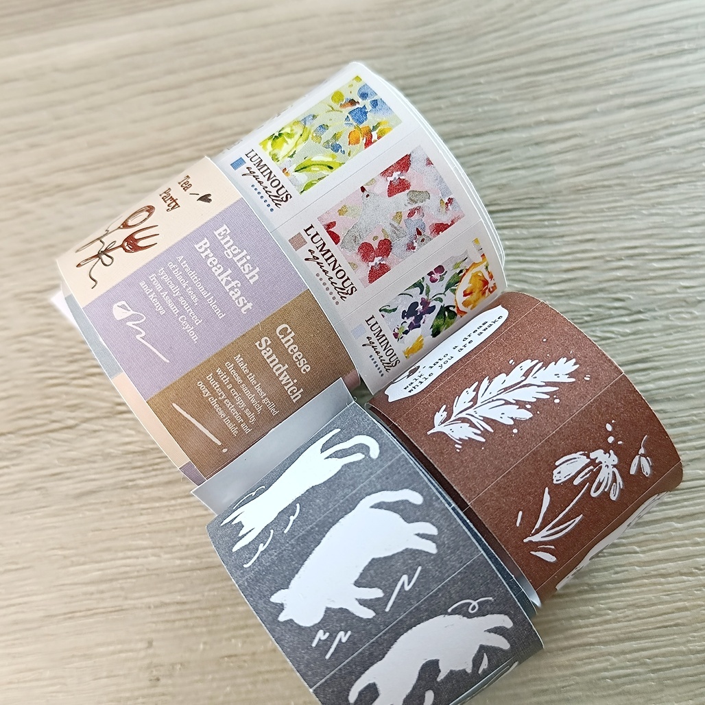 Meow Illustration．標籤機貼紙捲 2025文具展 共四款 <整捲/分裝>