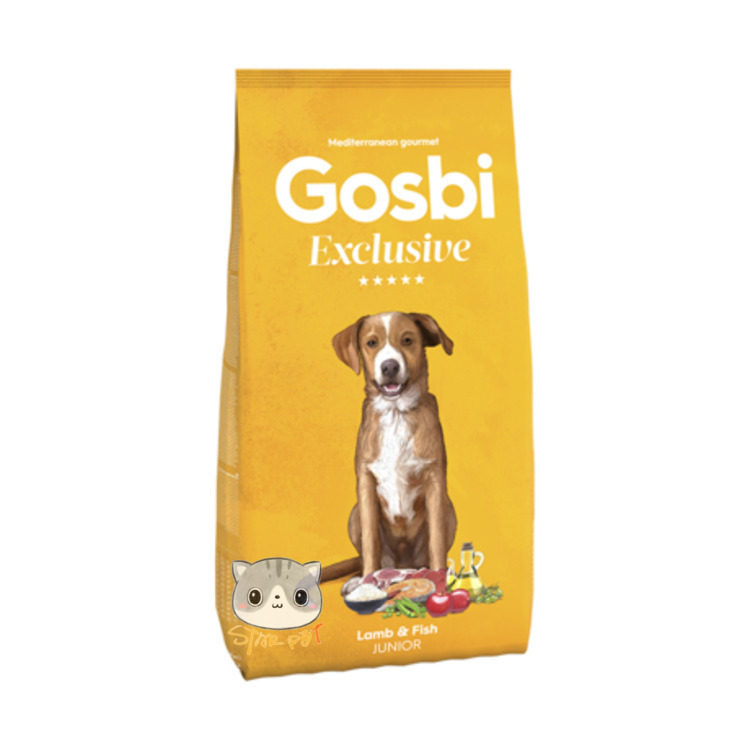 Gosbi Exclusive 中大型幼犬 羊肉魚肉蔬果配方 12kg
