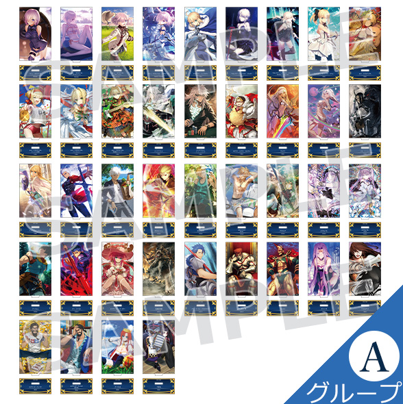 [代購][預訂] FGO 最終再臨展 立牌 A