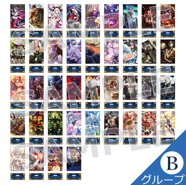 [代購][預訂] FGO 最終再臨展 立牌 B