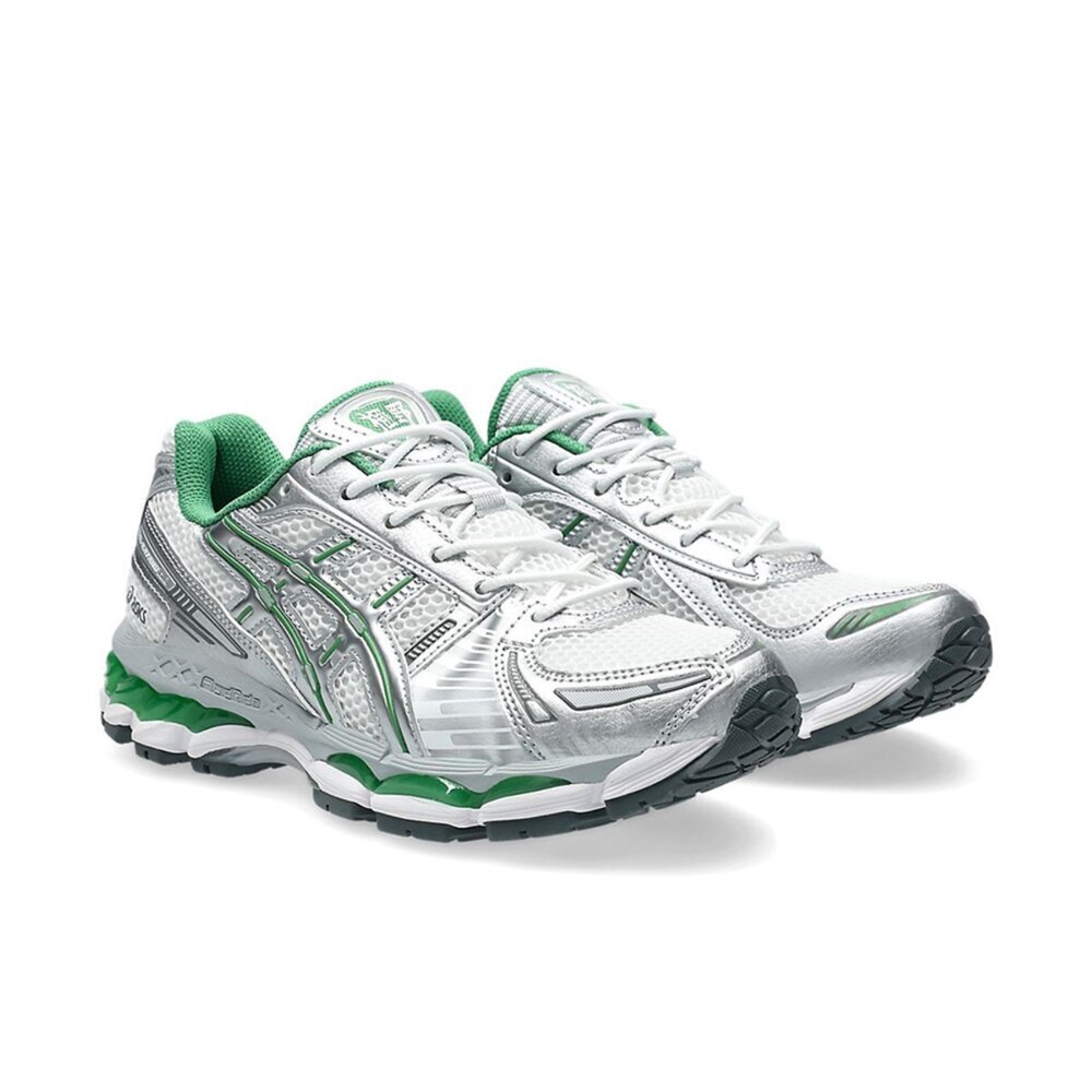 Asics GEL-KAYANO 12.1 銀白綠 休閒鞋 1203A759-100