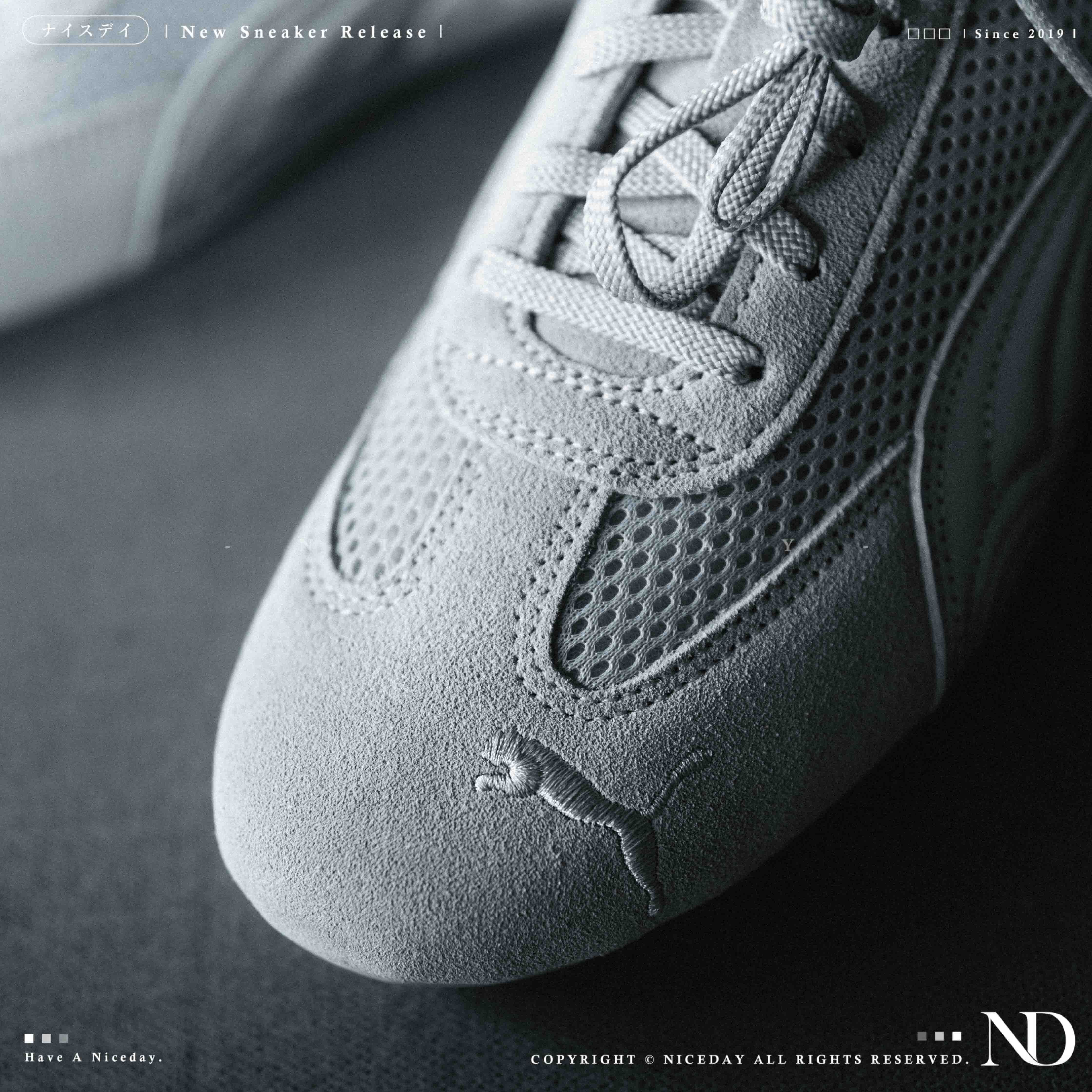 NICEDAY 現貨 Puma SpeedCat 賽車鞋 淺灰銀 銀 灰 液態銀 網面 麂皮  403902-02