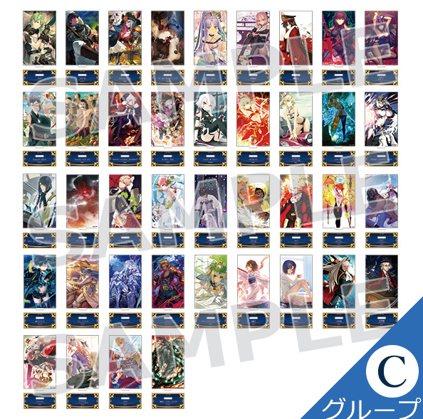 [代購][預訂] FGO 最終再臨展 立牌 C