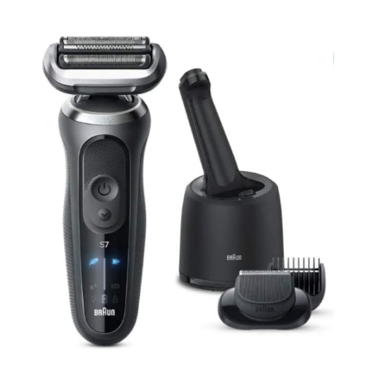 Braun 德國百靈 7系列 PRO 暢型貼面電鬍刀-灰色(72-G7500cc)