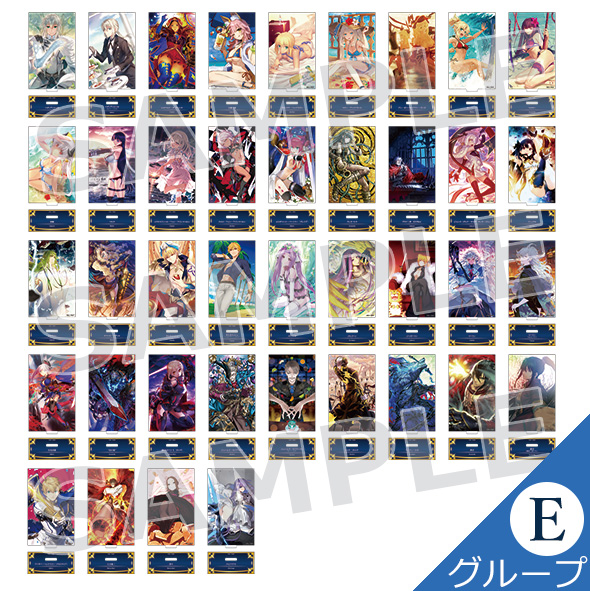 [代購][預訂] FGO 最終再臨展 立牌 E