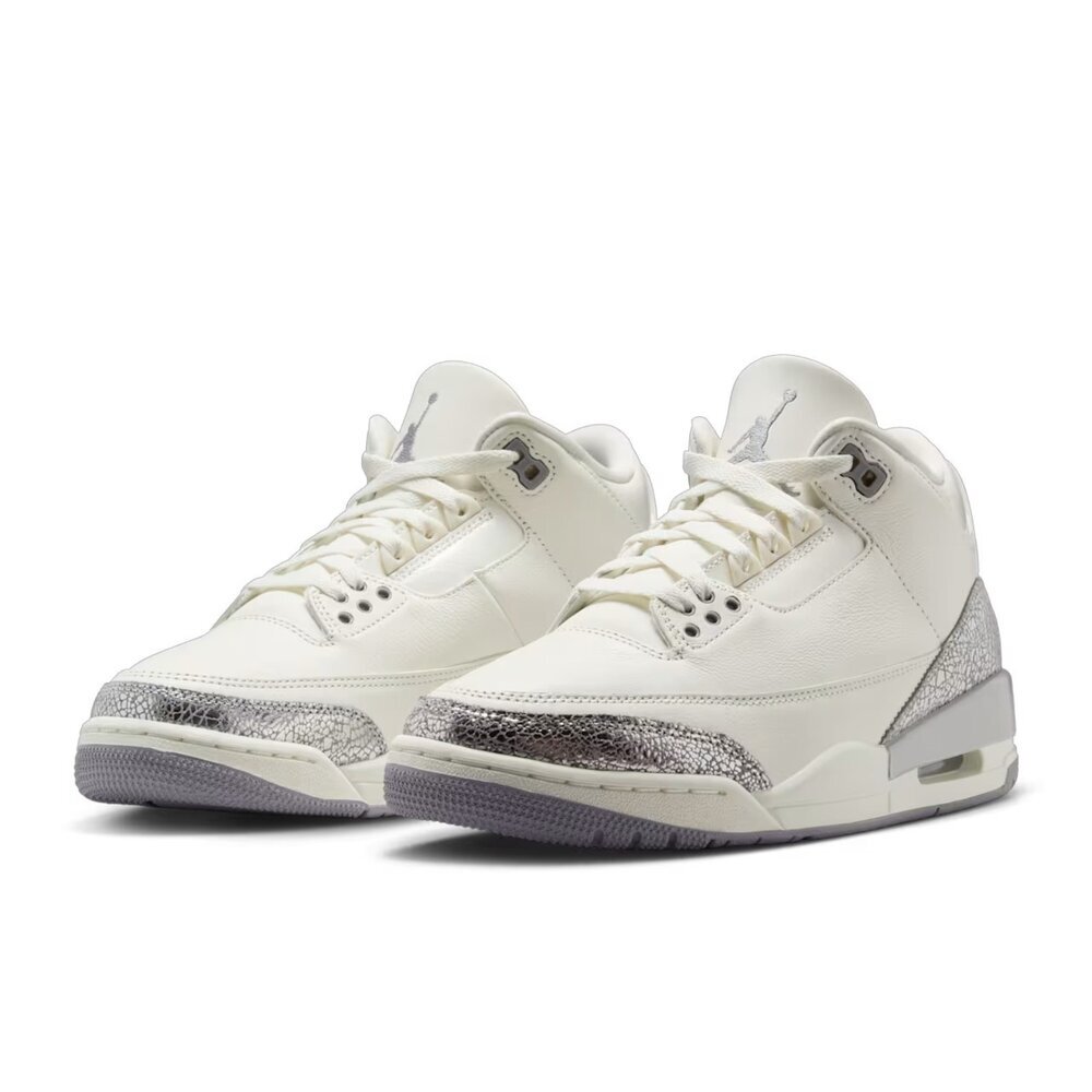 W Nike Air Jordan 3 Retro Sail Cement Grey 米白銀灰 女鞋 CK9246-100