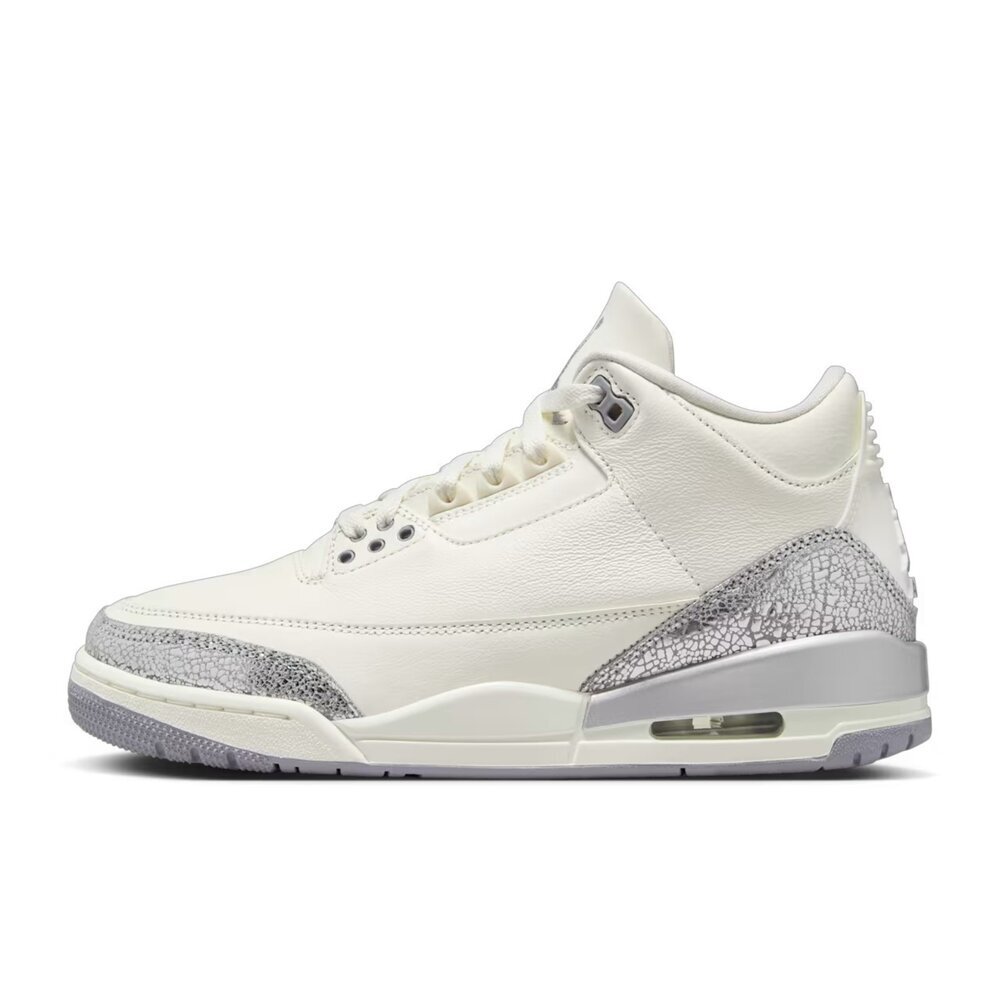 W Nike Air Jordan 3 Retro Sail Cement Grey 米白銀灰 女鞋 CK9246-100