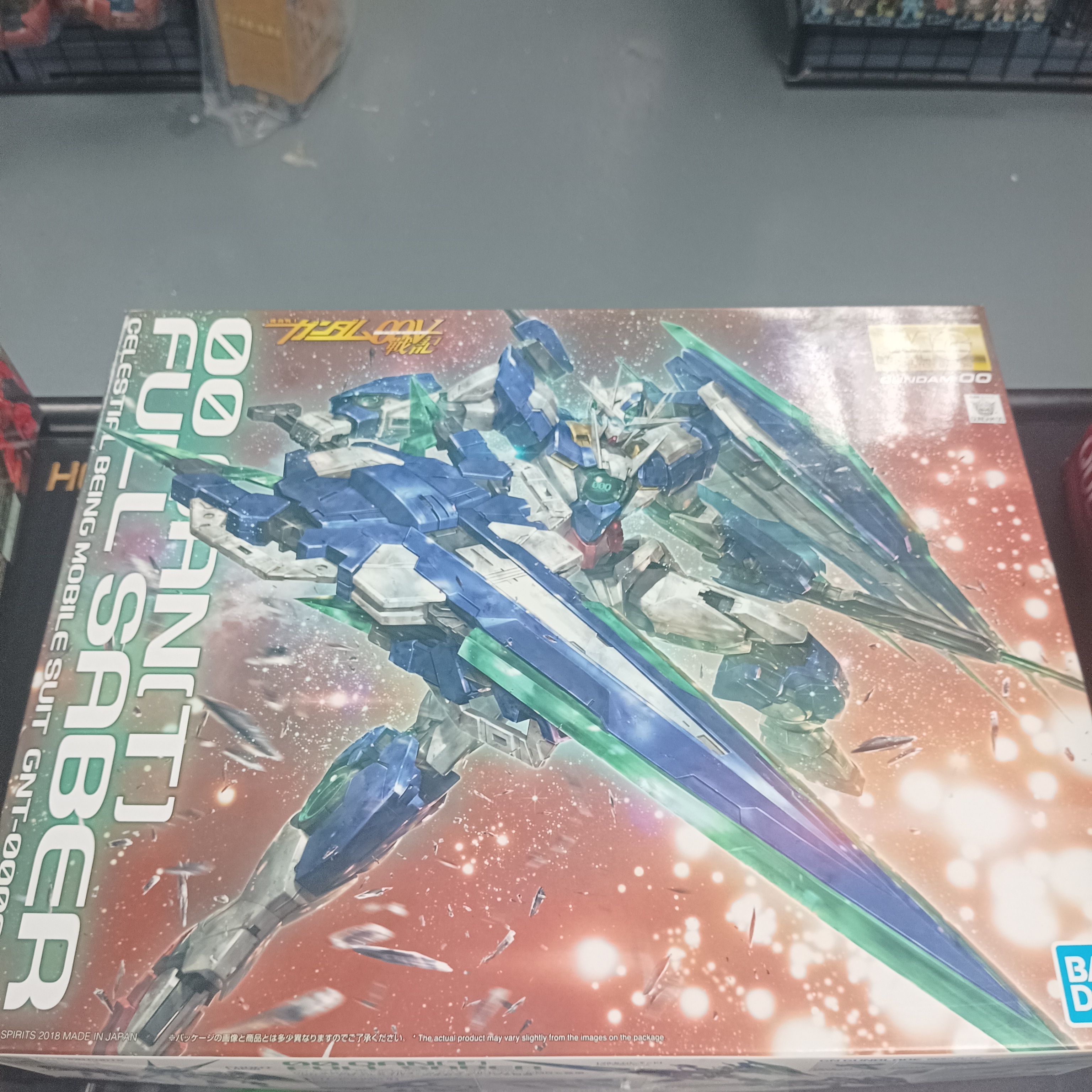 寄賣-MG 1/100 00 QAN[T] Full Saber