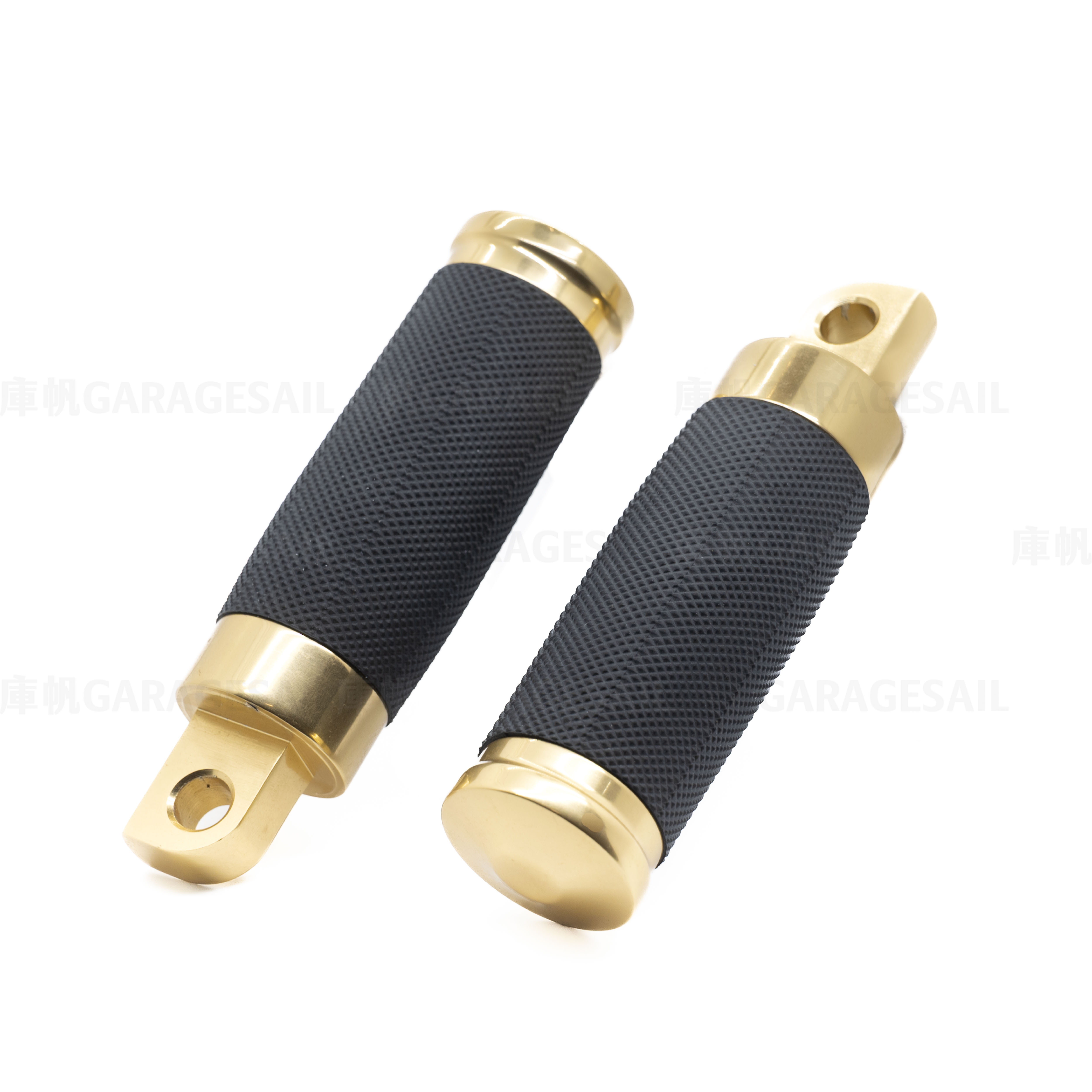 哈雷 專用 鋁合金腳踏 - 黃銅