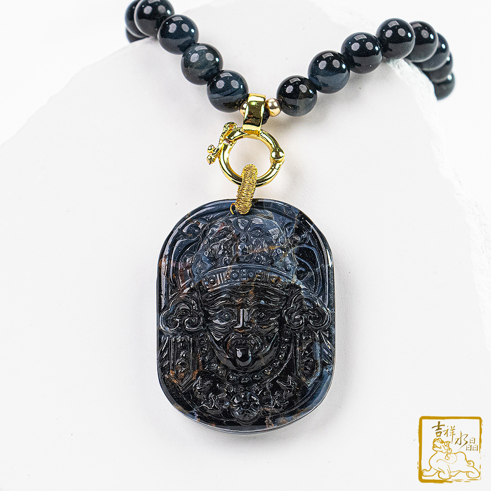 彼得石扎基拉姆項鍊 52g 西藏女財神