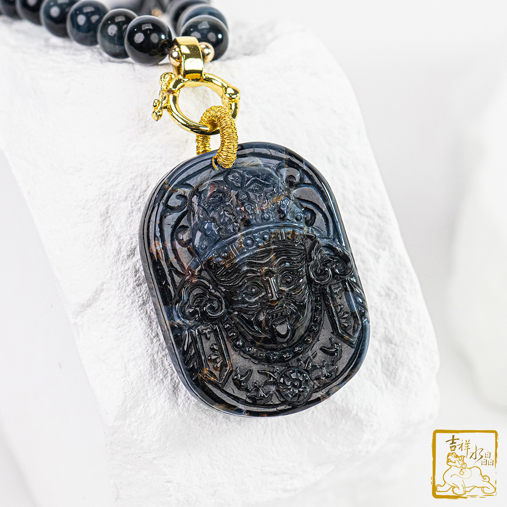 彼得石扎基拉姆項鍊 52g 西藏女財神