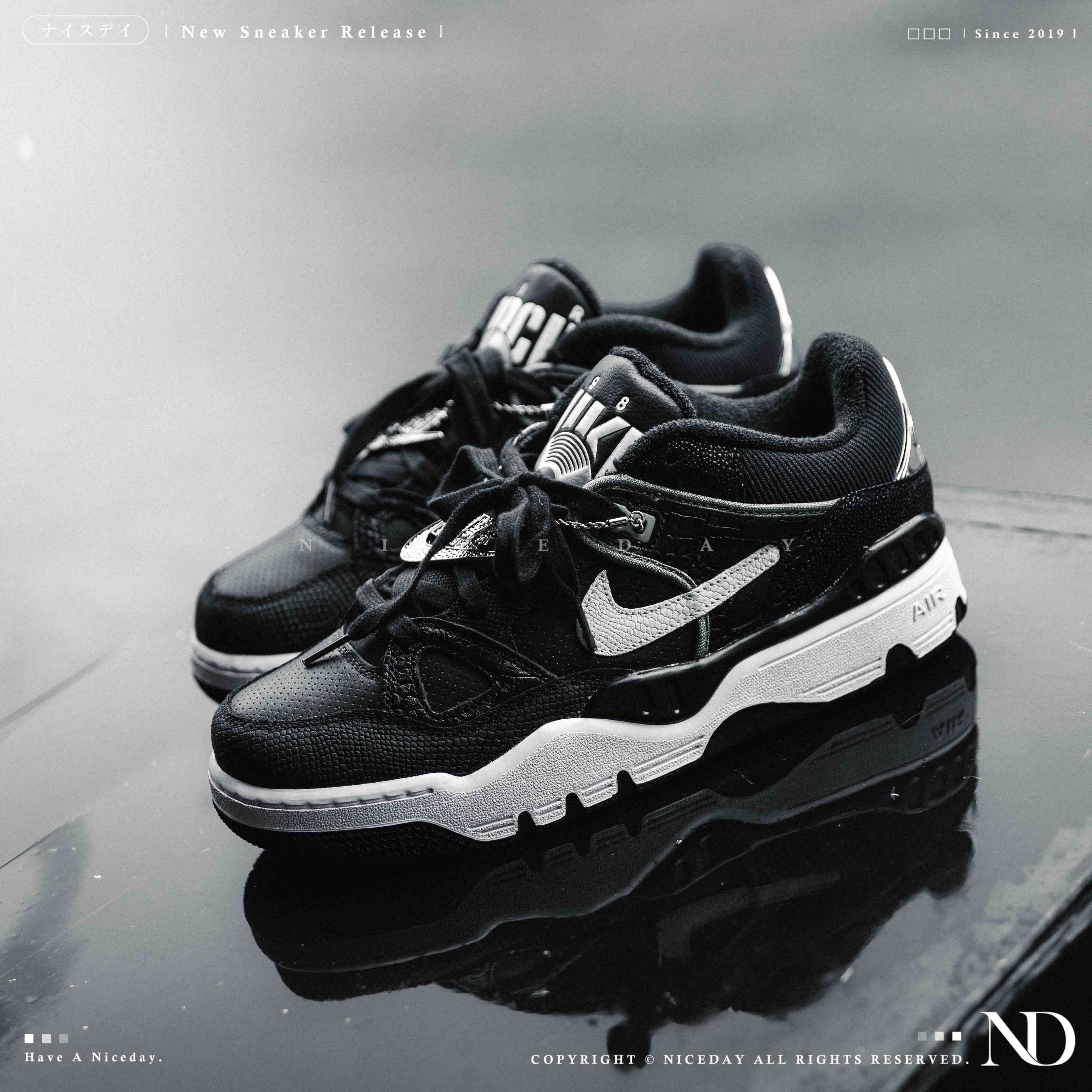 NICEDAY 代購 NIGO x Nike Air Force 3 Black Croc 聯名 黑白 金標 黑 男女鞋 HF7630-001