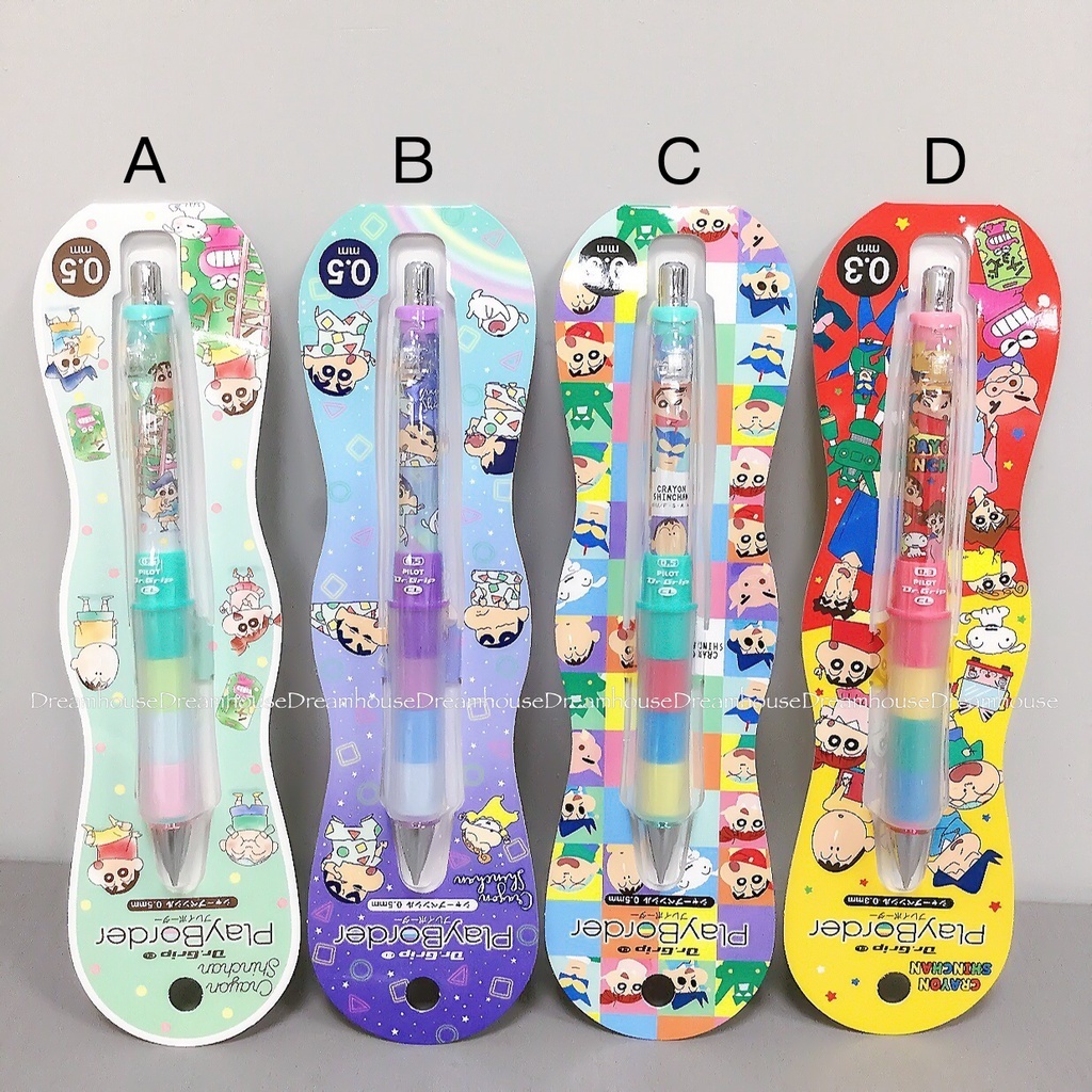 日本製 PILOT 百樂 蠟筆小新 小新 巧克比 動感超人 小白 小葵 果凍筆 搖搖筆 自動筆 自動鉛筆 筆