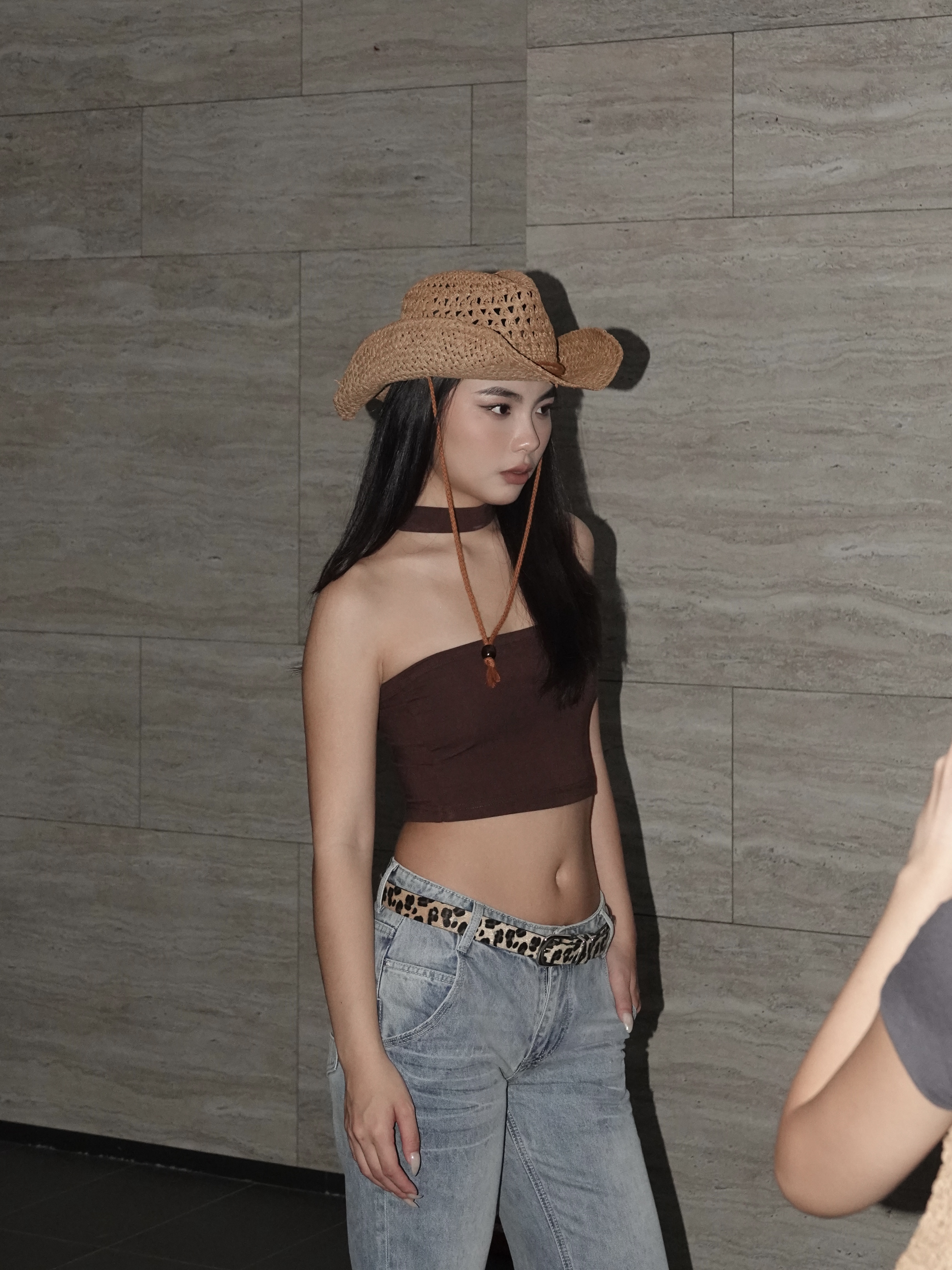 歐美繞脖工字平口(4色)