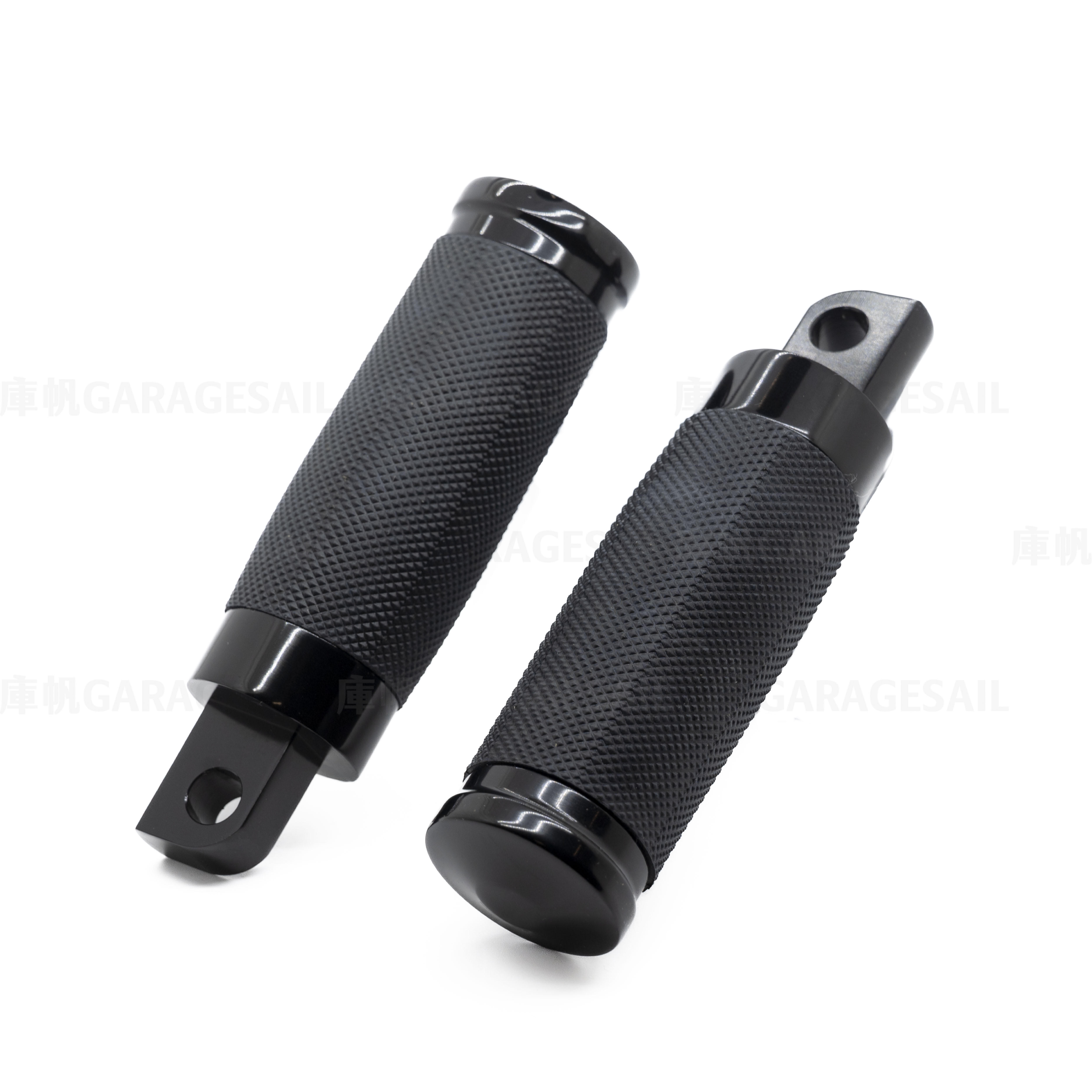 哈雷 專用 鋁合金腳踏 - 亮黑