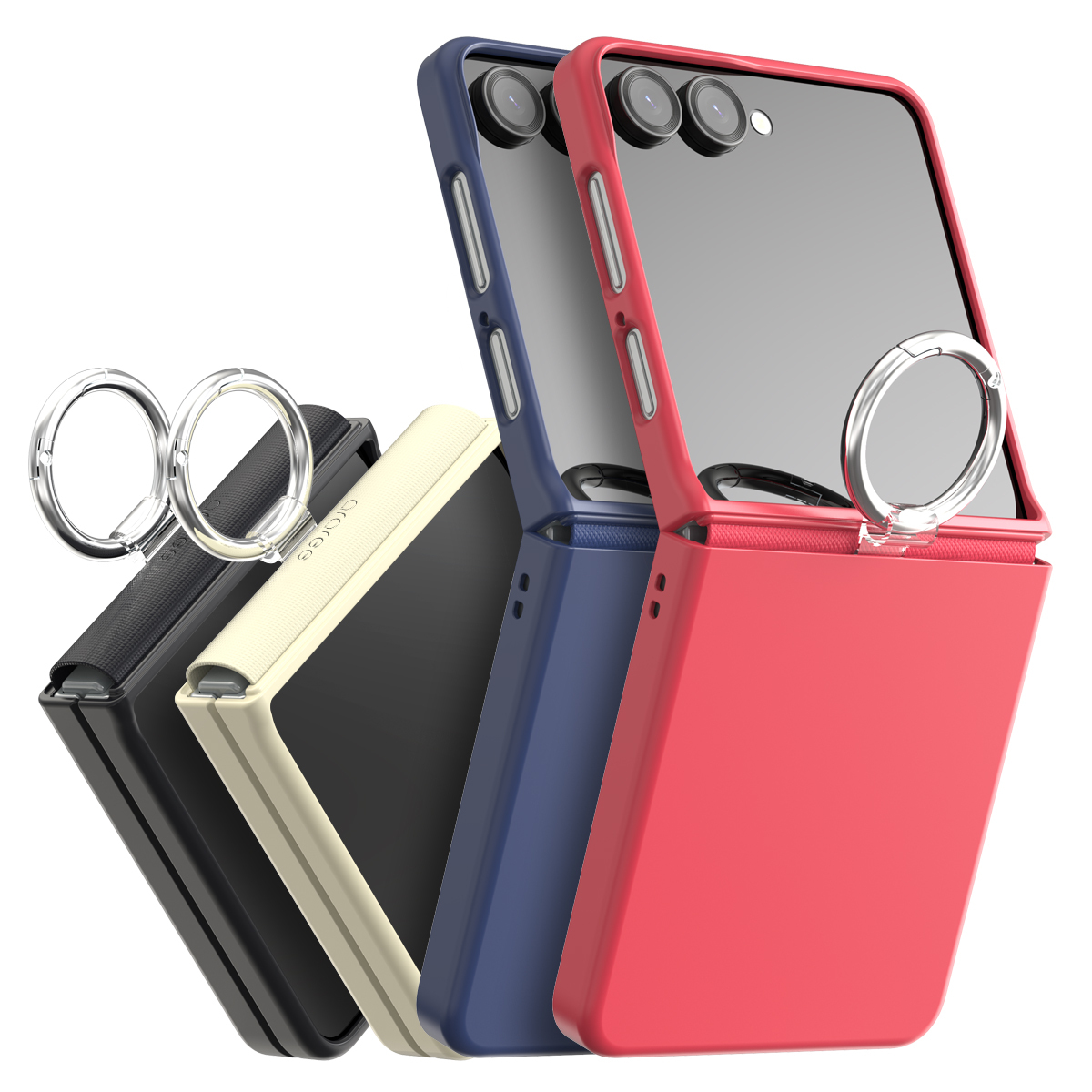 araree 韓國製 Aero Flex Ring 纖薄機殼-Galaxy Z Flip 7 |  香港行貨