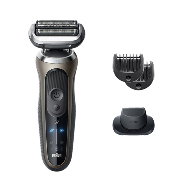 Braun 德國百靈 7系列 PRO 暢型貼面電鬍刀-金色(72-C1500S)