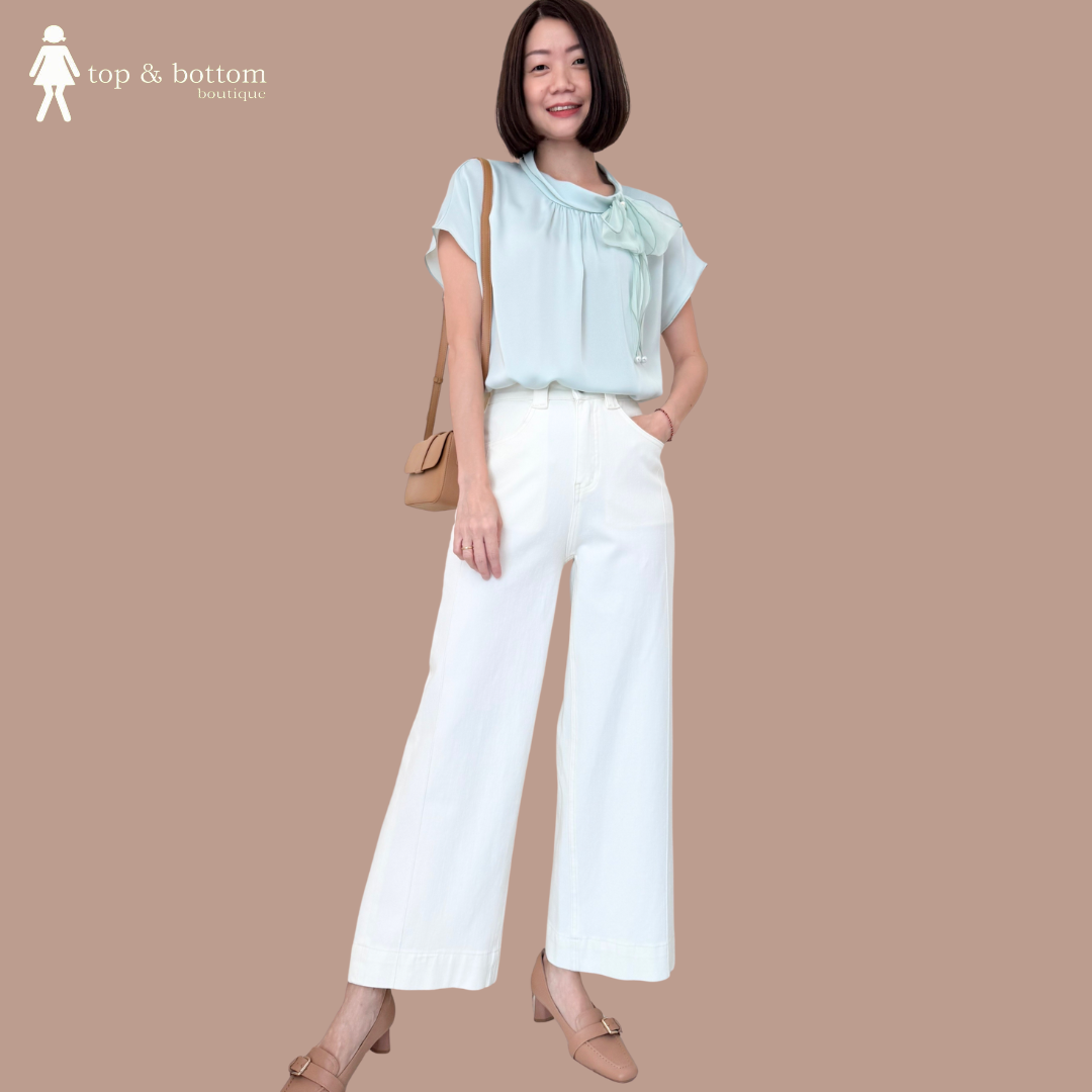 DENIM HAREM LONG JEANS