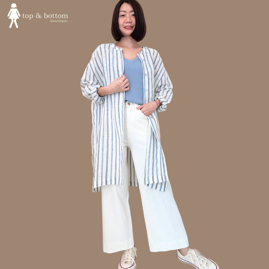 DENIM HAREM LONG JEANS