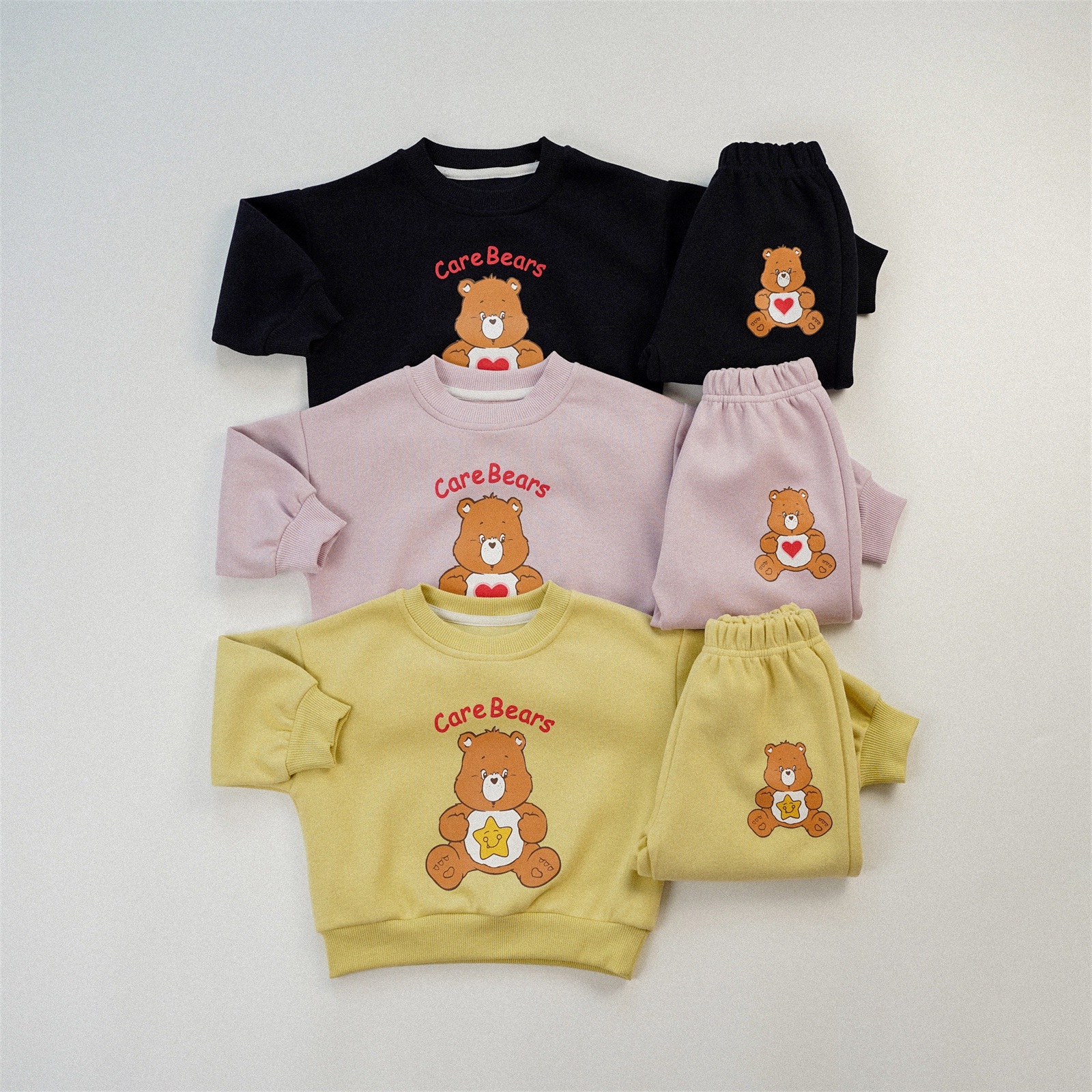 咖色大大熊套裝