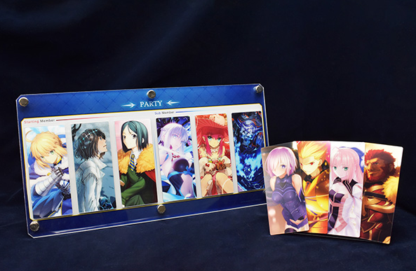 [代購][預訂] FGO 最終再臨展 編成画面風卡用立牌