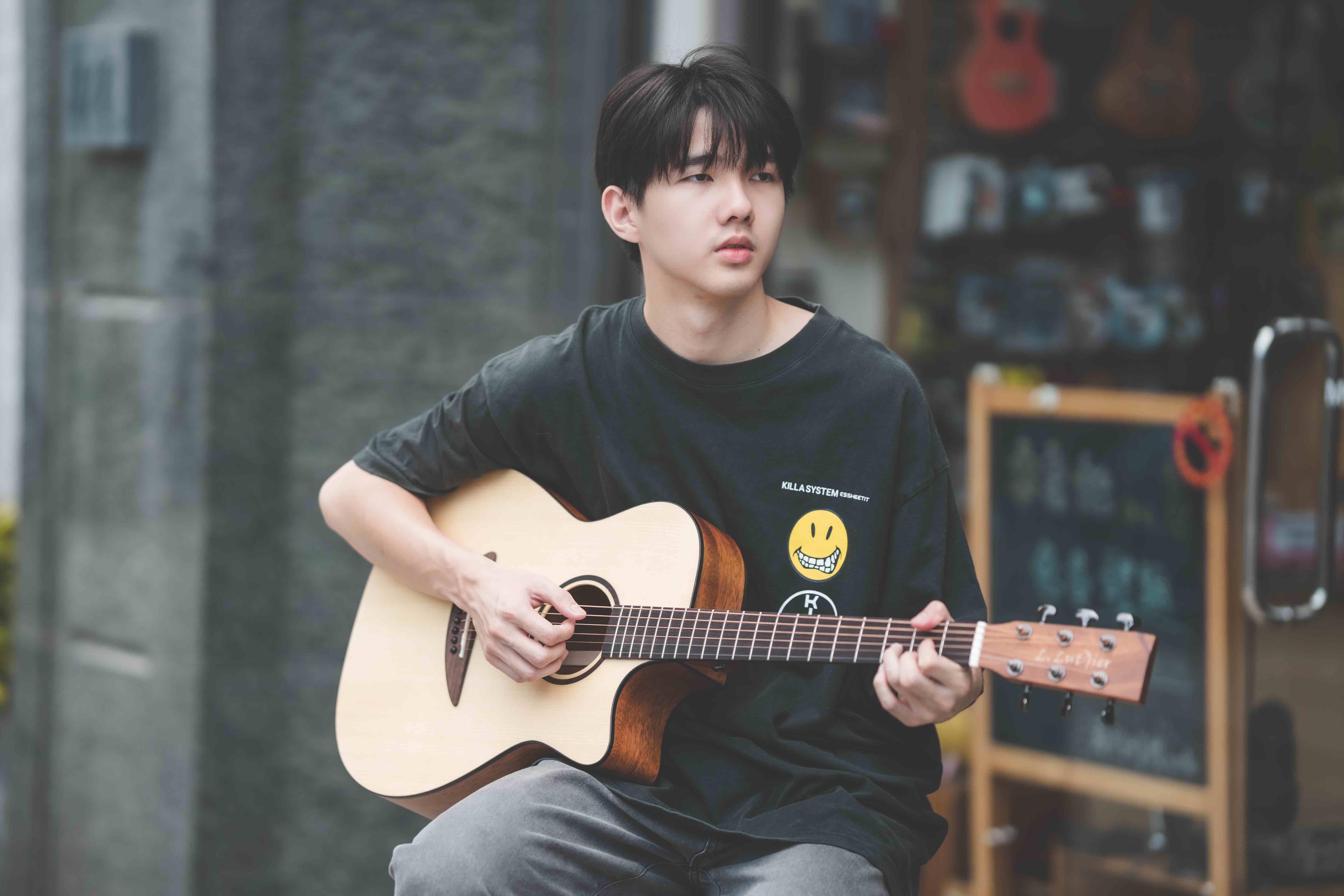 L.Luthier - Cofe Ot 40吋 單板木吉他 桃花心木 新手吉他 音色甜美 外觀簡約耐看 第 4 張圖片｜三峽吉他 / Bass