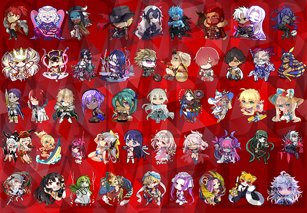 [代購][預訂] FGO 最終再臨展 Q版角色 收藏卡 A (全148種)