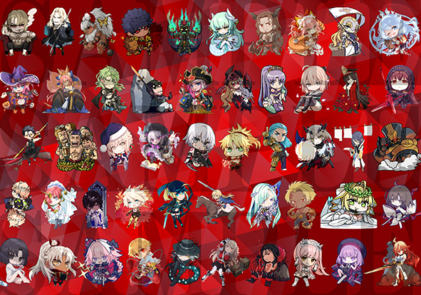 [代購][預訂] FGO 最終再臨展 Q版角色 收藏卡 A (全148種)