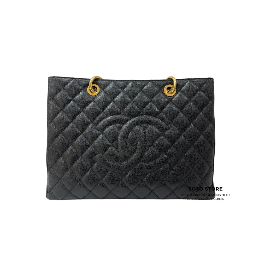 Chanel GST Bag - Black / Ghw