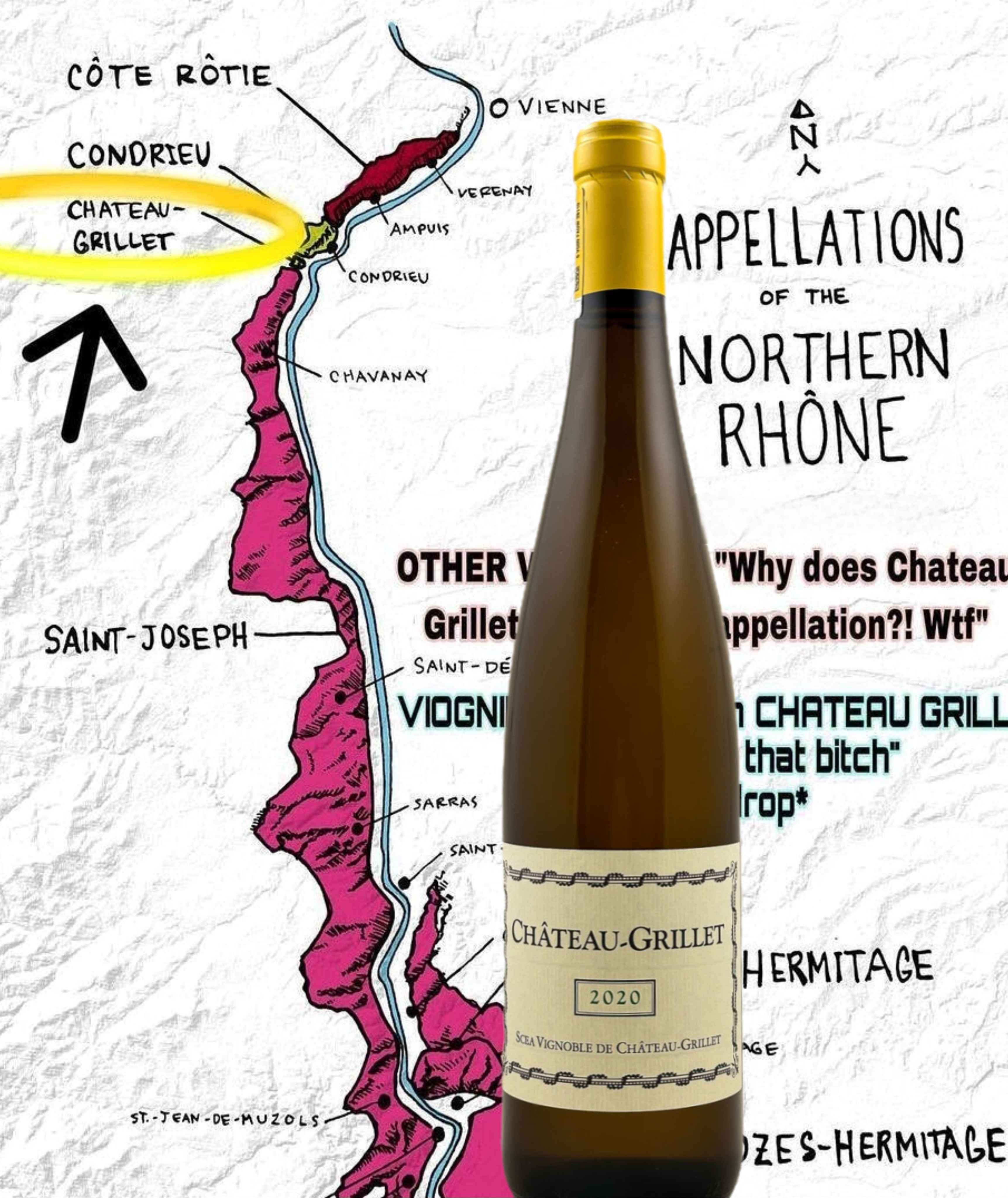 Chateau Grillet Blanc 2020