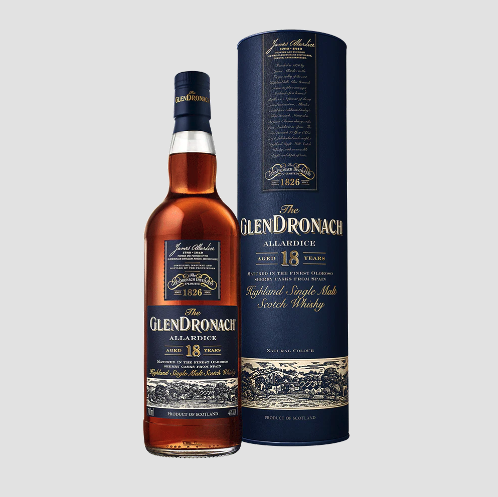 GlenDronach Allardice 2018 18 Year Old (ABV46.0)(1BT70)