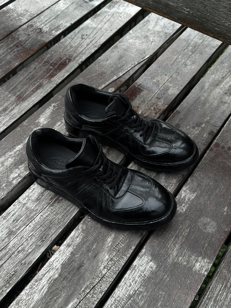 CATSSTAC 黑域水洗馬皮德訓鞋