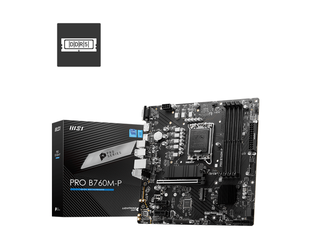 微星 PRO B760M-P DDR5
