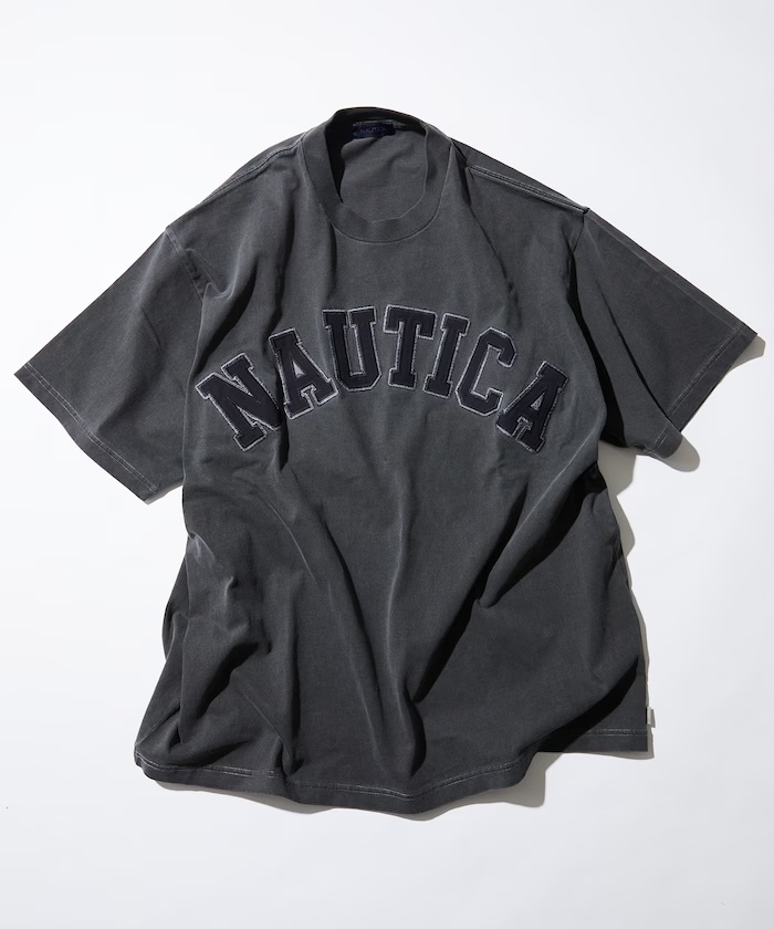 Nautica JP Pigment Dyed Arch Logo S/S Tee