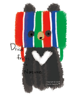 幸福果舖 Taste Sweety - 茄芷帽熊水果乾-輕食包