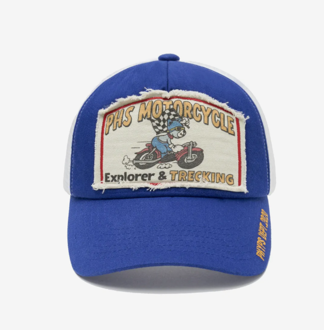 HONDA 本田 /  Riding Bear Mesh Ball Cap Blue / HFX2CA303ABL /  AUG25