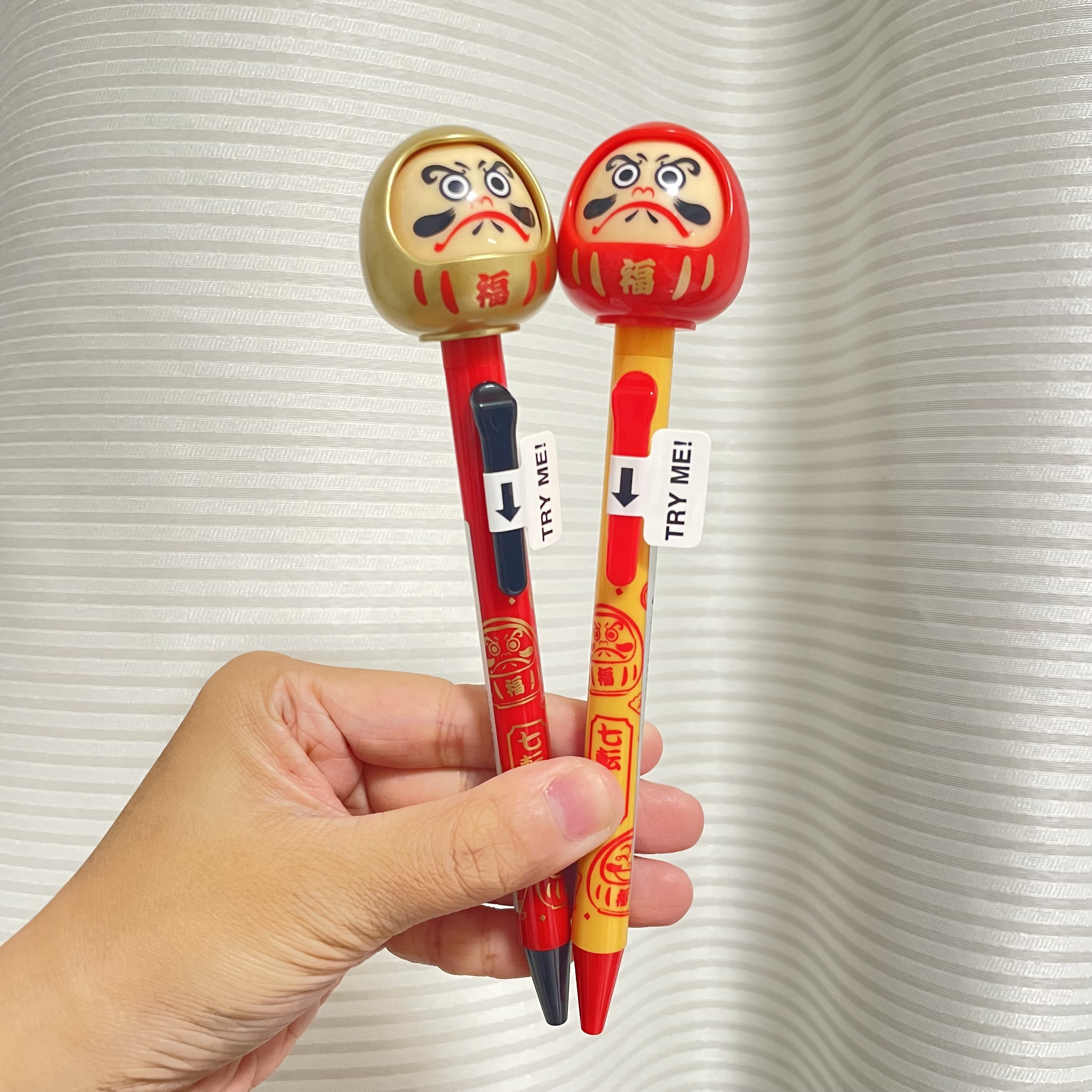 JP 達摩立體郁郁黑色原子筆 0040 0033 TK250731