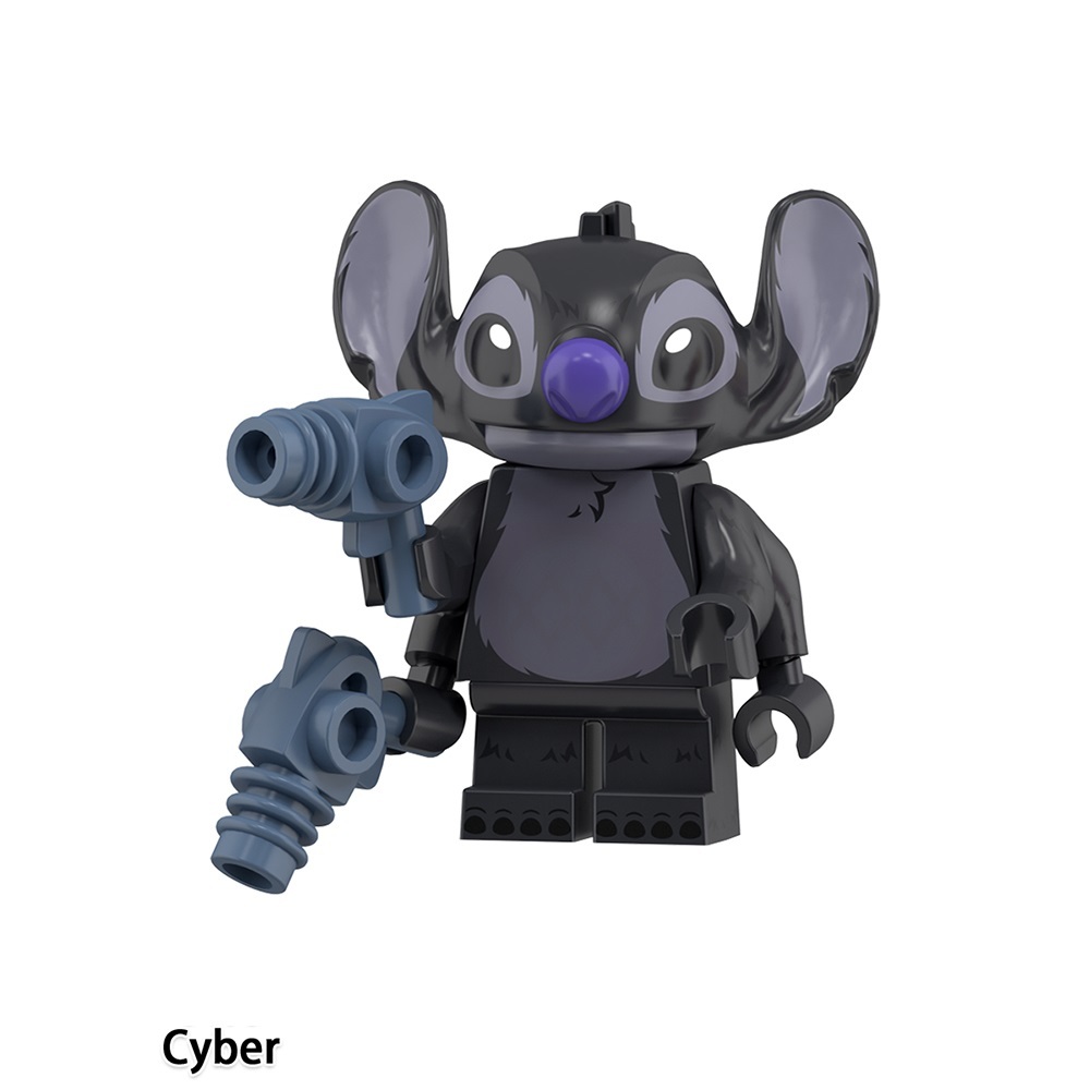 Stitch Cyber Custom Minifigures Minifigs Fit Lego WM6219 WM3009