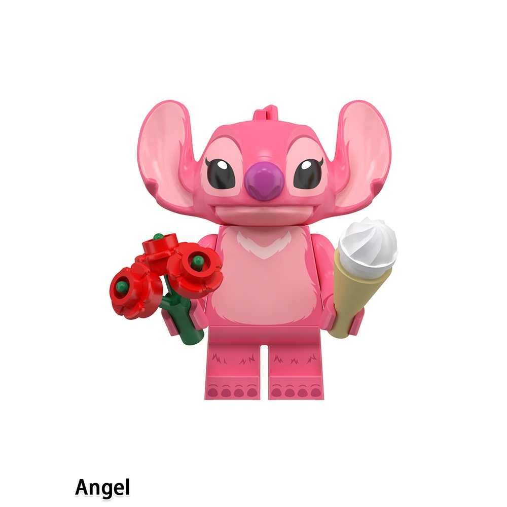 Stitch Angel Custom Minifigures Minifigs Fit Lego WM6219 WM3011