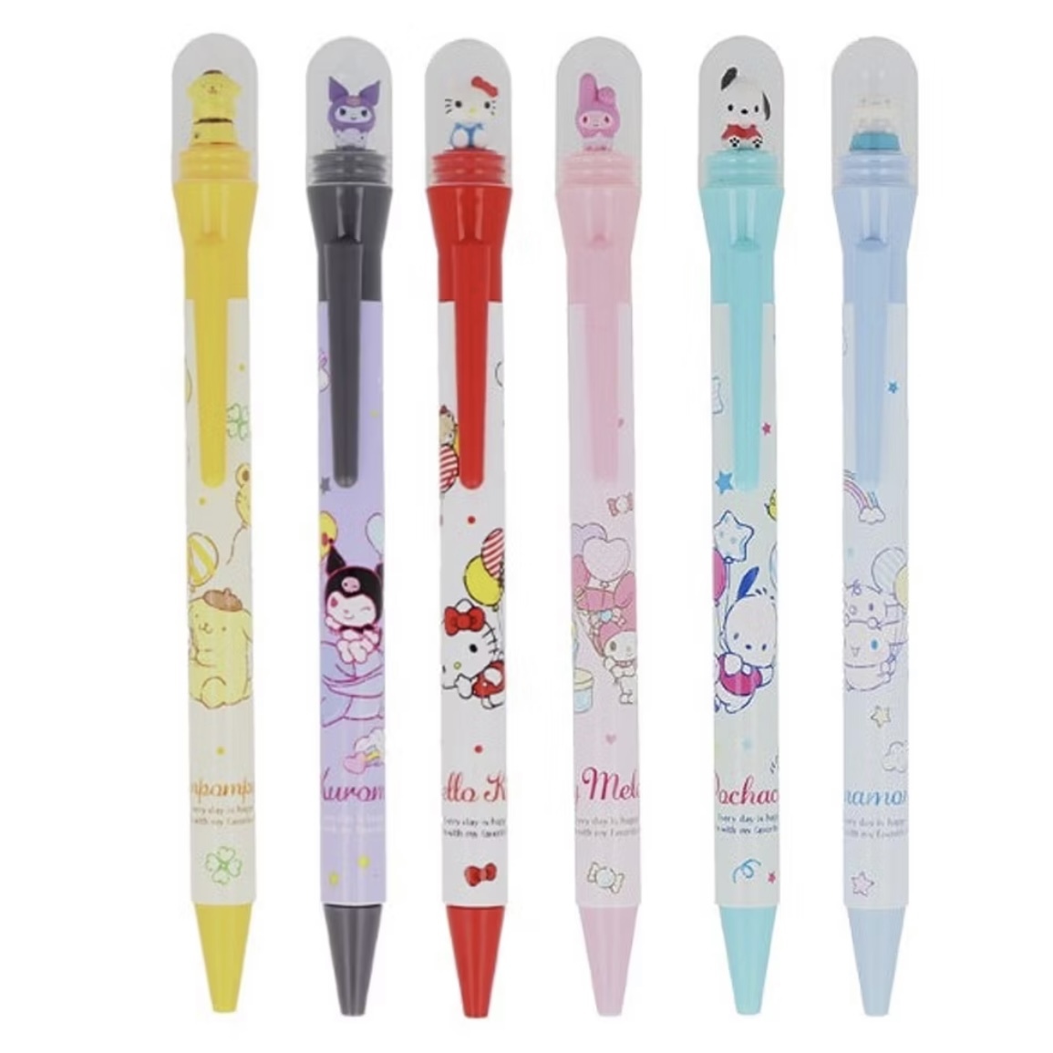 三麗鷗 旋轉球 公仔旋轉 原子筆 自動鉛筆｜日本Sanrio