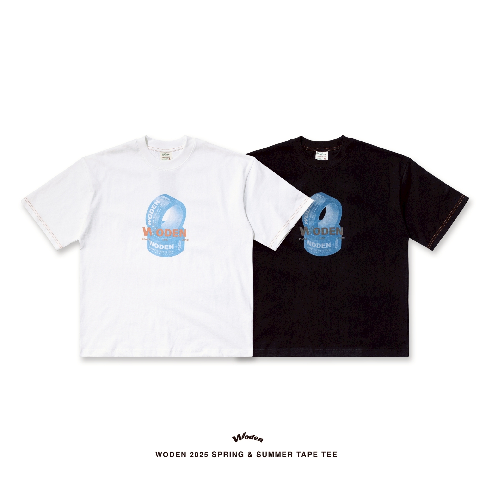 WODEN 2025 Spring & Summer 056 Tape Tee