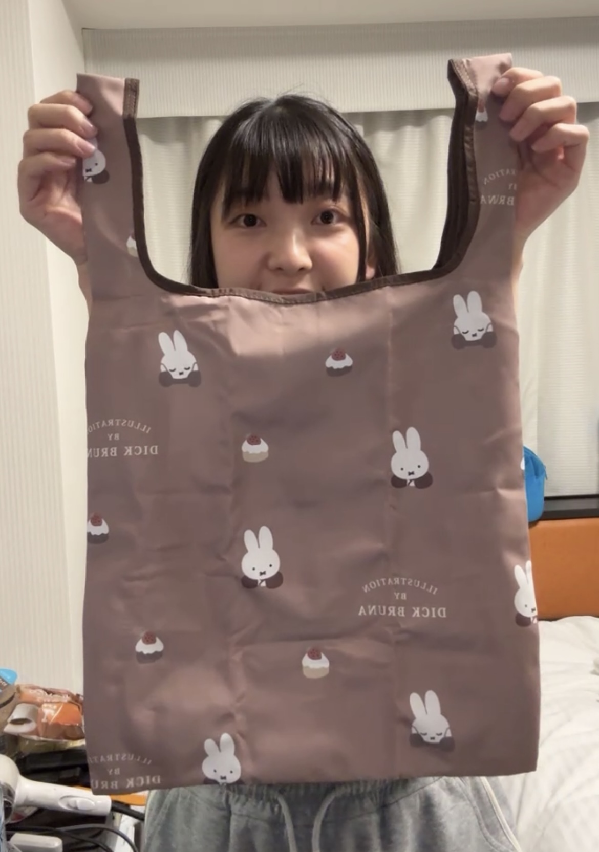 JP Miffy 密集式造型收納環保袋 6396 6402 TK250730