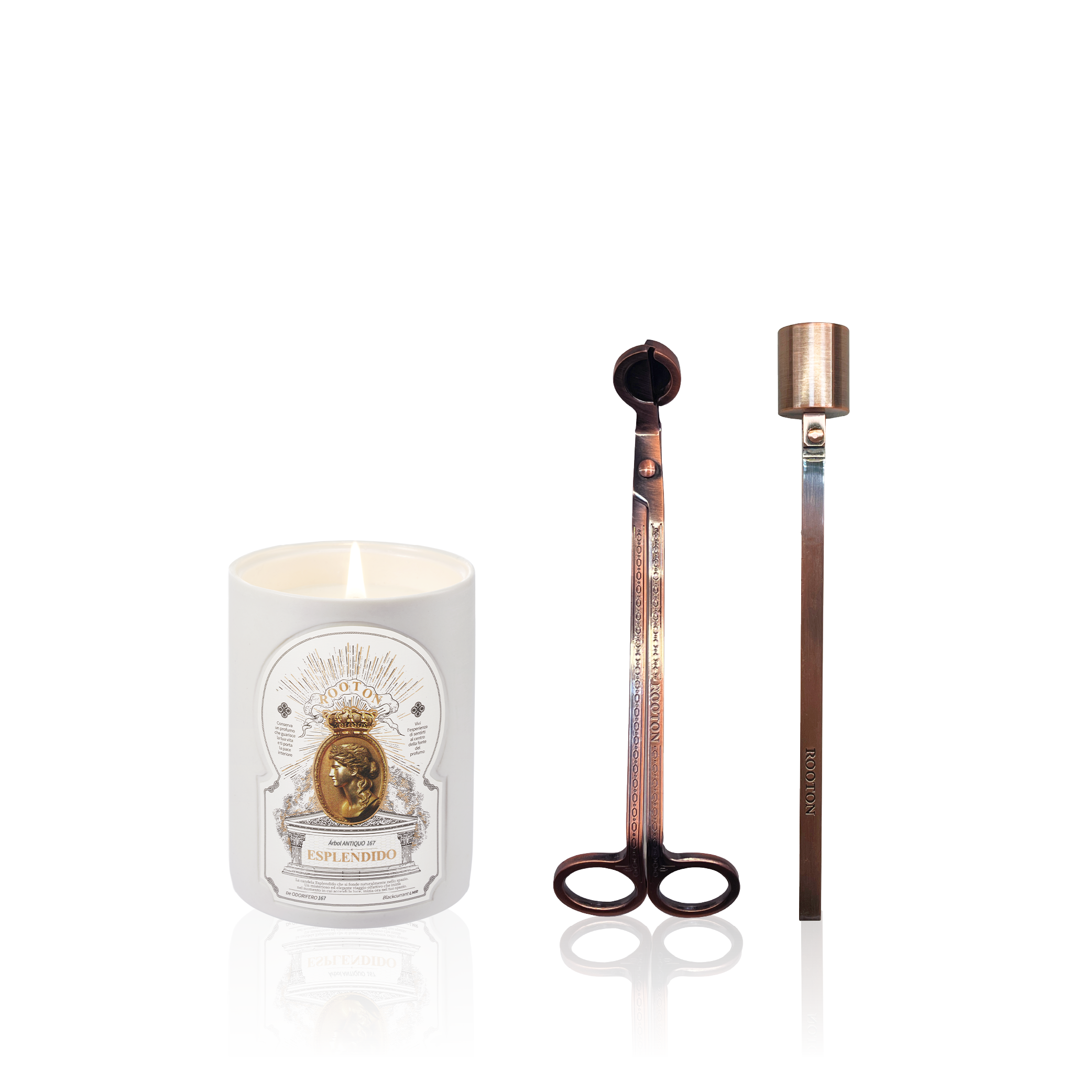 植曦之境香氛蠟燭 - Árbol ANTIQUO 167 夜霧檀木