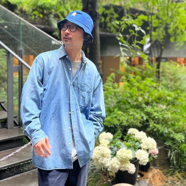 日本 BEAMS JAPAN｜復古仿舊丹寧襯衫