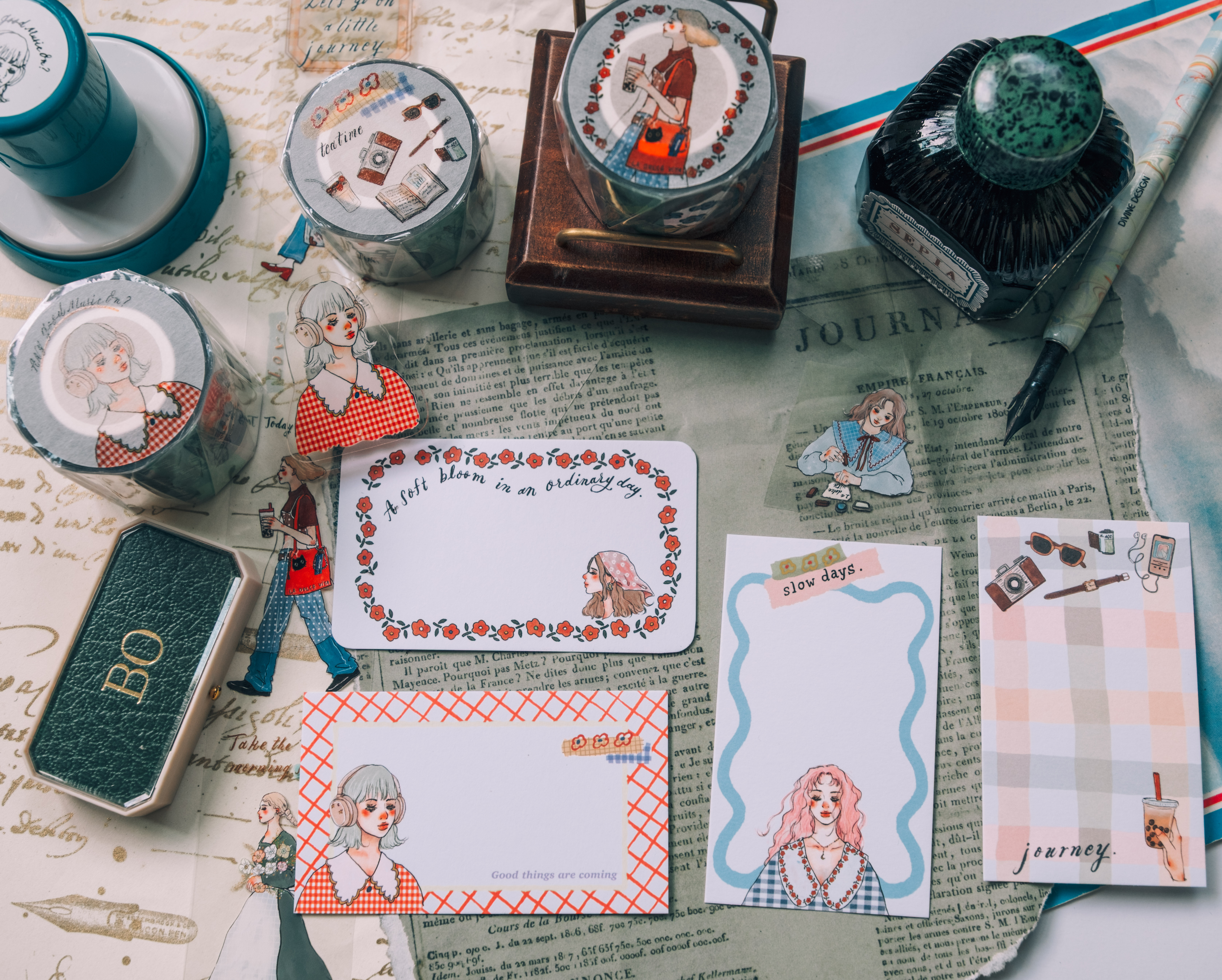 甜蜜慢旅 小卡組 20張入｜甜蜜生活