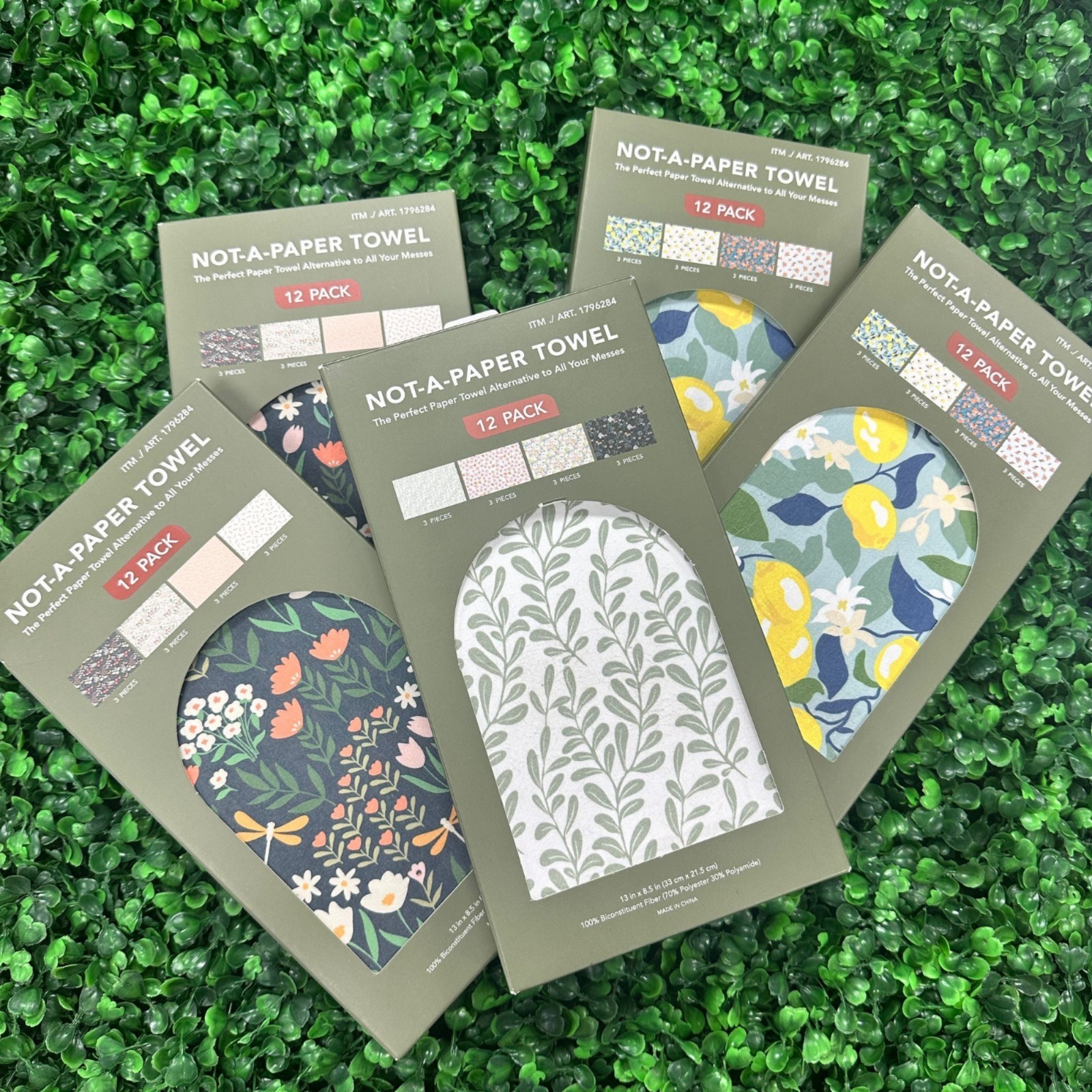 【直播】NOT-A-PAPER TOWEL LL0801135 可重複清潔布（12入組）